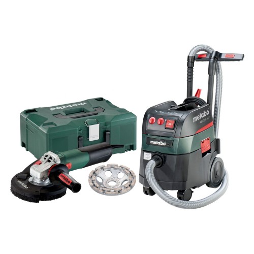 Угловая шлифмашина METABO WE 15-125 HD Set GED + ASR 35 L ACP (690893000)