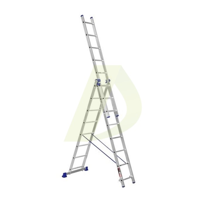Лестница двусторонняя алюминиевая STARK SVHR, 3 секции, 8 ступ., 3,6-5 м (525380503) Лестница двусторонняя алюминиевая STARK SVHR, 3 секции, 8 ступ., 3,6-5 м (525380503)