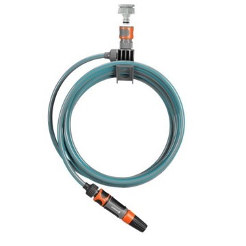 Шланг GARDENA для террас с кронштейном, 7,5 м + комплект для полива (18401-20.000.00)