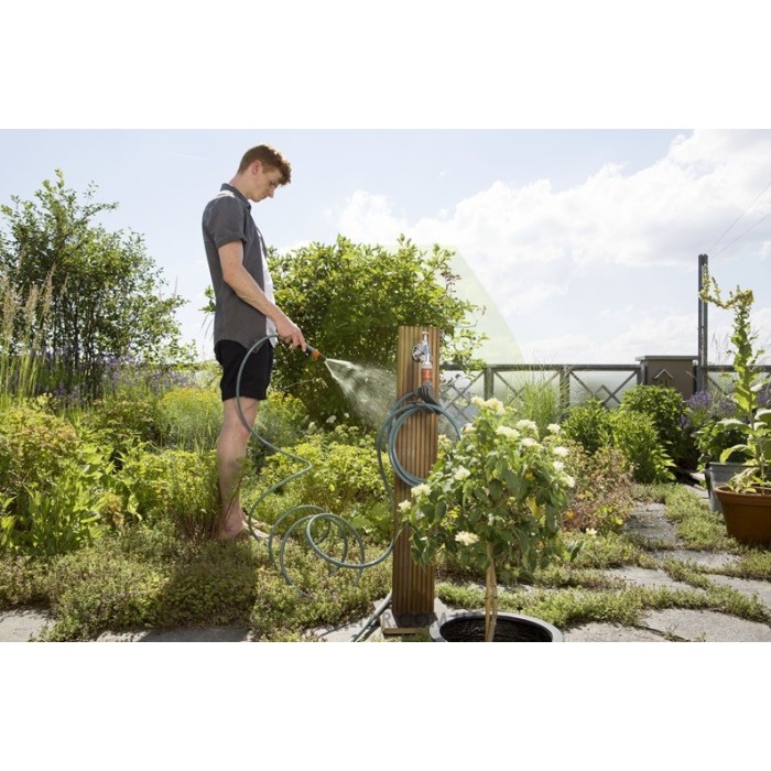 Шланг GARDENA для террас с кронштейном, 7,5 м + комплект для полива (18401-20.000.00) Шланг GARDENA для террас с кронштейном, 7,5 м + комплект для полива (18401-20.000.00)
