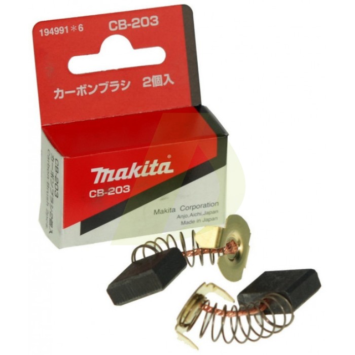 Вугільні щітки MAKITA CB-203 (194991-6) 2 шт. в комплекті Вугільні щітки MAKITA CB-203 (194991-6) 2 шт. в комплекті