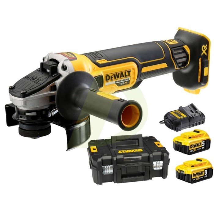 Аккумуляторная угловая шлифмашина DeWALT DCG405P2 Аккумуляторная угловая шлифмашина DeWALT DCG405P2