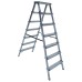 Драбина двостороння алюмінієва ELKOP DHR 407, 2 секції, 7 сход., 1,5 м (37894)