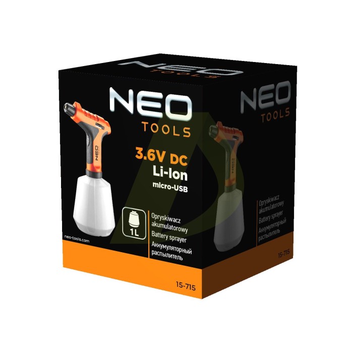 Аккумуляторный опрыскиватель NEO TOOLS 15-715 Аккумуляторный опрыскиватель NEO TOOLS 15-715