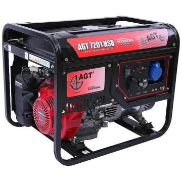 Генератор бензиновый AGT 7201 HSBTTI