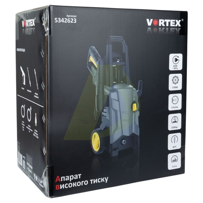 Мийка високого тиску електрична VORTEX 5342623 Мийка високого тиску електрична VORTEX 5342623
