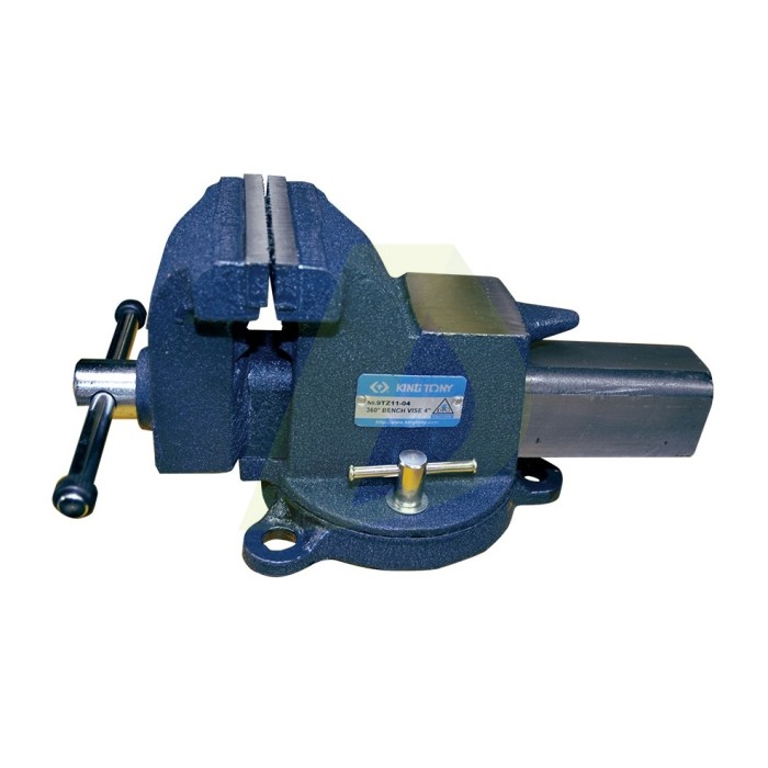 Тиски слесарные стальные KING TONY 4 дюйма (104 мм) 360°C (9TZ11-04) Тиски слесарные стальные KING TONY 4 дюйма (104 мм) 360°C (9TZ11-04)