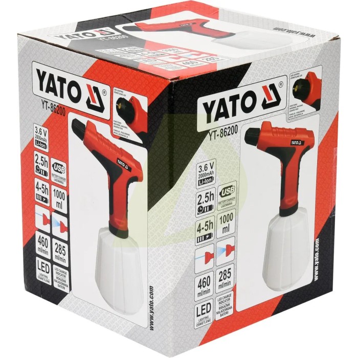 Аккумуляторный опрыскиватель YATO YT-86200 Аккумуляторный опрыскиватель YATO YT-86200