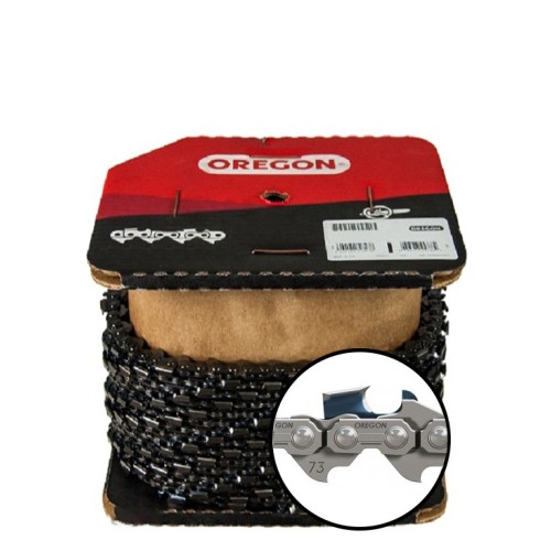 Цепь OREGON M73LPX MultiCut 3/8-1.5-410 (M73LPX025R) в бухте для бензопилы