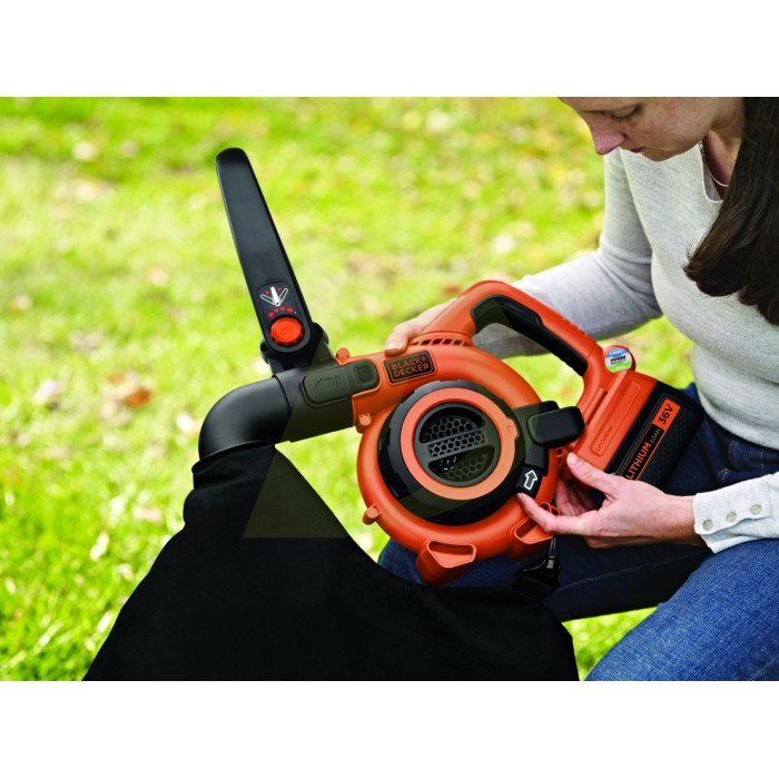Аккумуляторный воздуходув BLACK+DECKER GWC3600L20 Аккумуляторный воздуходув BLACK+DECKER GWC3600L20