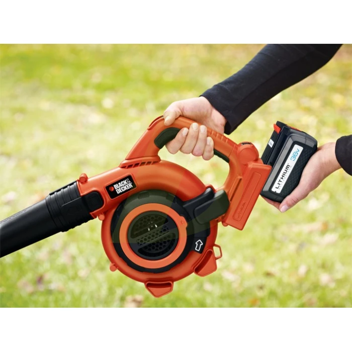 Аккумуляторный воздуходув BLACK+DECKER GWC3600L20 Аккумуляторный воздуходув BLACK+DECKER GWC3600L20