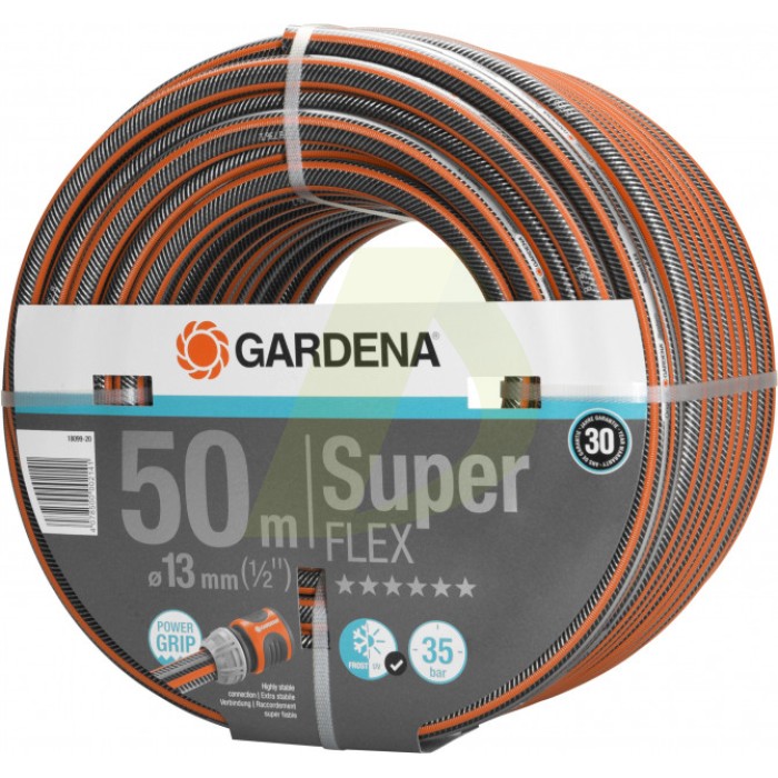 Шланг GARDENA SuperFlex 12x12 1/2", 50 м (18099-20.000.00) Шланг GARDENA SuperFlex 12x12 1/2", 50 м (18099-20.000.00)
