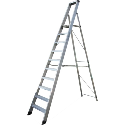 Стрем'янка одностороння алюмінієва ELKOP SHRP 810, 1 секція, 10 сход., 3 м (36251)