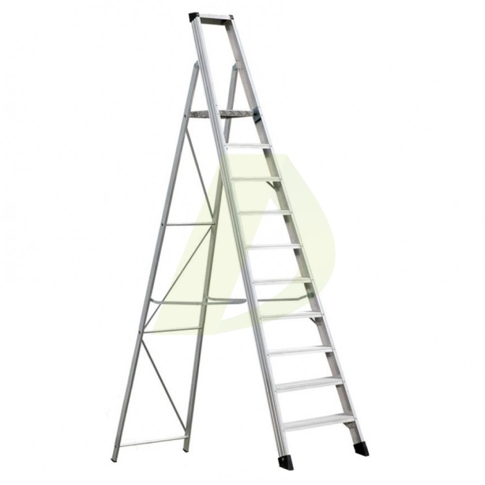 Стрем'янка одностороння алюмінієва ELKOP SHRP 810, 1 секція, 10 сход., 3 м (36251) Стрем'янка одностороння алюмінієва ELKOP SHRP 810, 1 секція, 10 сход., 3 м (36251)