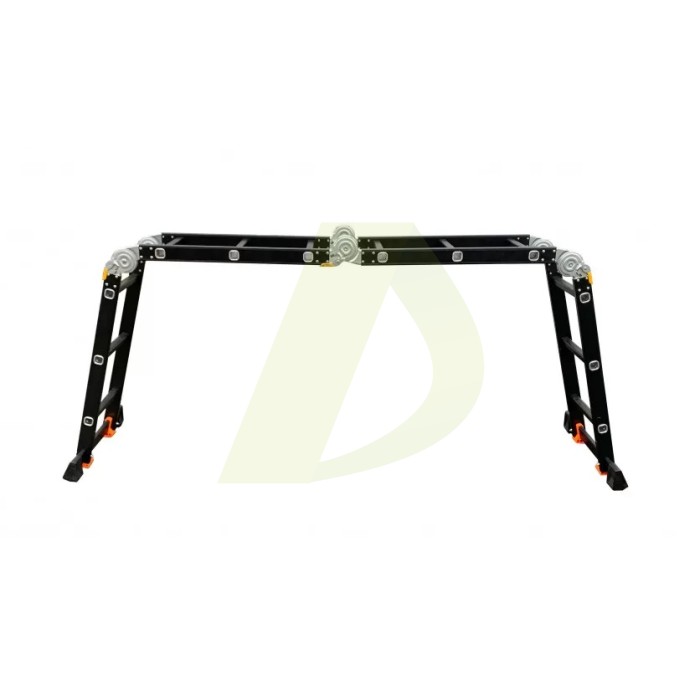 Лестница-трансформер алюминиевая GTM KMP403A, 4 секции, 3 ступ., 0,9-3,5 м (39103) Лестница-трансформер алюминиевая GTM KMP403A, 4 секции, 3 ступ., 0,9-3,5 м (39103)