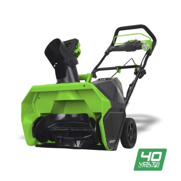 Аккумуляторный снегоуборщик GREENWORKS GD40ST (2600007) без аккумулятора
