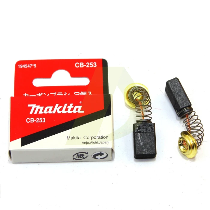Угольные щетки MAKITA СВ-253 (194547-5) 2 шт. в комплекте Угольные щетки MAKITA СВ-253 (194547-5) 2 шт. в комплекте