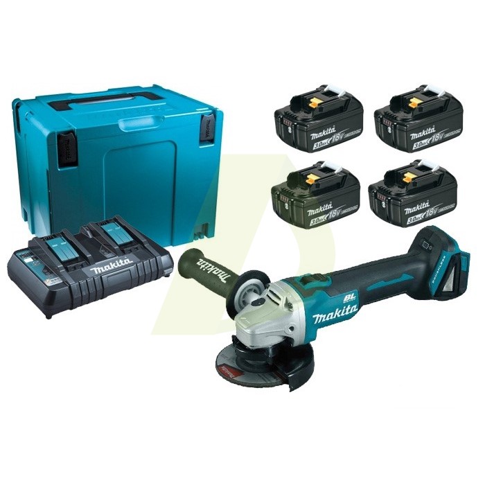 Акумуляторна кутова шліфмашина MAKITA DGA 504 (198844-1) Акумуляторна кутова шліфмашина MAKITA DGA 504 (198844-1)