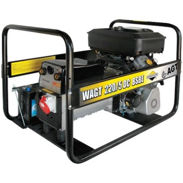 Генератор бензиновый AGT WAGT220/5DCBSBE (со сварочным модулем)