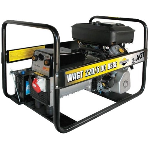Генератор бензиновый AGT WAGT220/5DCBSBE (со сварочным модулем)
