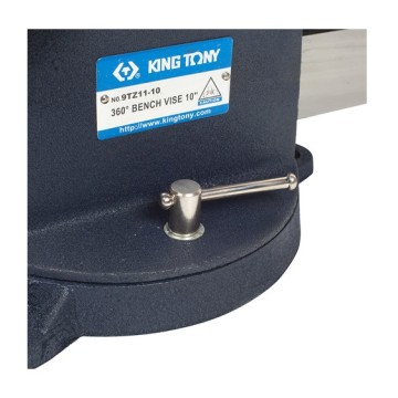 Тиски слесарные стальные KING TONY 10 дюймов (250 мм) 360°