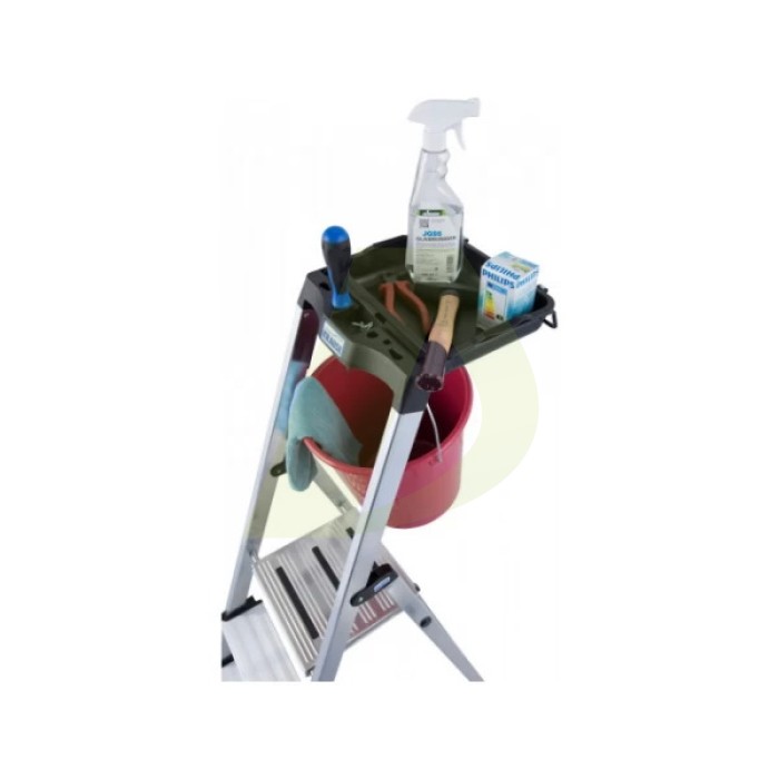 Стремянка односторонняя алюминиевая KRAUSE Solidy, 1 секция, 4 ступ., 1,5 м (126221) Стремянка односторонняя алюминиевая KRAUSE Solidy, 1 секция, 4 ступ., 1,5 м (126221)