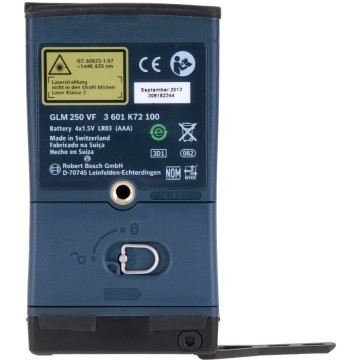 Лазерний далекомір BOSCH GLM 250 VF Professional (0601072100)