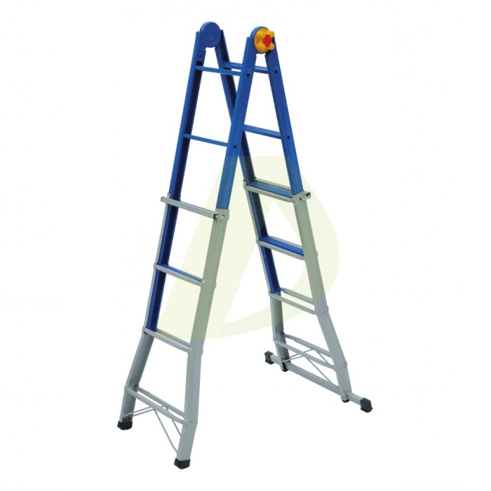 Лестница шарнирная, металлическая ELKOP B 45 FS, 2 секции - 5 ступ., 2 секции - 4 ступ., 1,6-4,4 м (38179) Лестница шарнирная, металлическая ELKOP B 45 FS, 2 секции - 5 ступ., 2 секции - 4 ступ., 1,6-4,4 м (38179)