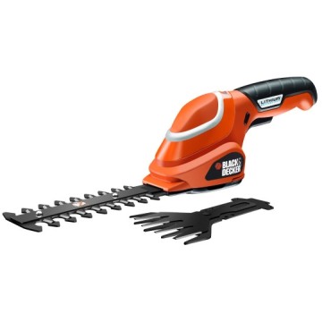 Аккумуляторные ножницы для живой изгороди BLACK+DECKER GSL700KIT