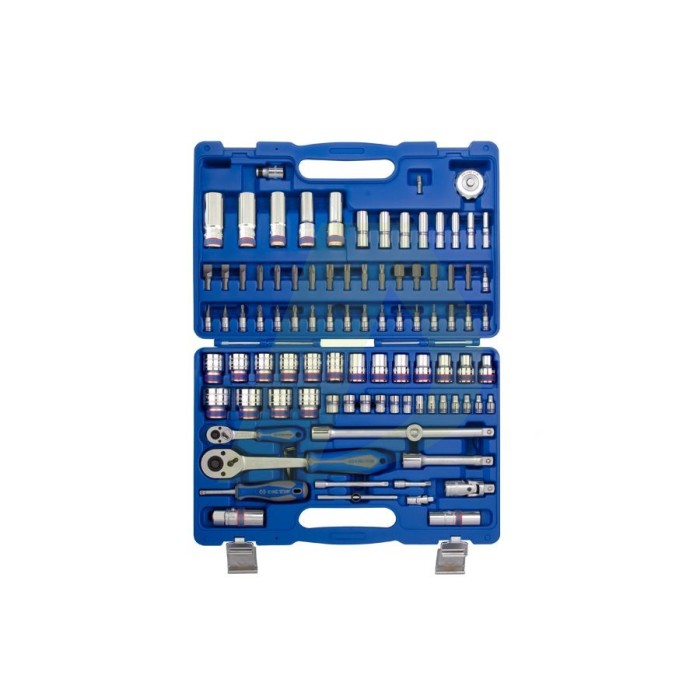 Набір інструментів універсальний KING TONY 7096MR, 12-ти гранні, 96 од. 1/4"+1/2" Набір інструментів універсальний KING TONY 7096MR, 12-ти гранні, 96 од. 1/4"+1/2"