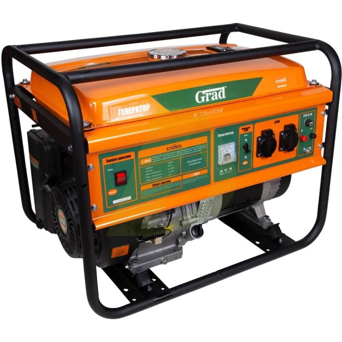Генератор бензиновый SIGMA GRAD 5.0/5.5кВт (5710955) Генератор бензиновый SIGMA GRAD 5.0/5.5кВт (5710955)