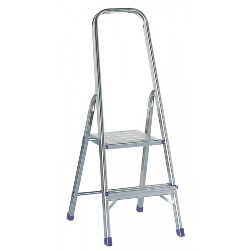 Стремянка односторонняя алюминиевая ELKOP ALW 402, 1 секция, 2 ступ., 1 м (37481)