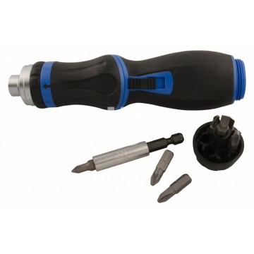 Викрутка із змінними вставками (бітами), KING TONY 9 в 1 (32809MR)