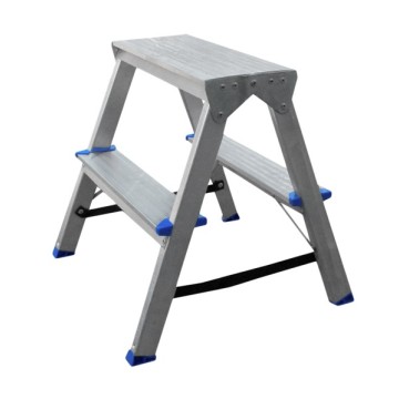 Драбина двостороння алюмінієва ELKOP DHR 402, 2 секції, 2 сход., 4,3 м (36487)