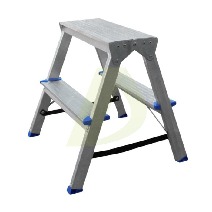 Драбина двостороння алюмінієва ELKOP DHR 402, 2 секції, 2 сход., 4,3 м (36487) Драбина двостороння алюмінієва ELKOP DHR 402, 2 секції, 2 сход., 4,3 м (36487)