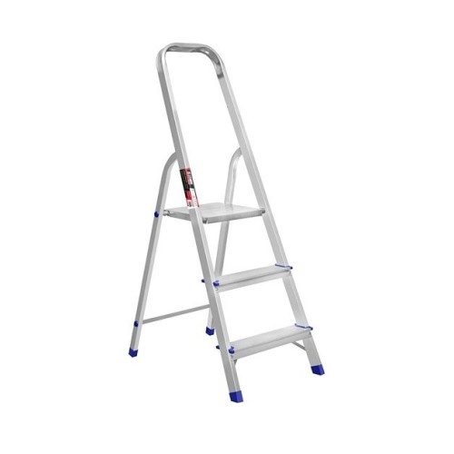 Стремянка односторонняя алюминиевая STARK SALW403, 1 секция, 3 ступ., 0,6 м (525130100)