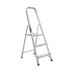Стремянка односторонняя алюминиевая STARK SALW403, 1 секция, 3 ступ., 0,6 м (525130100)