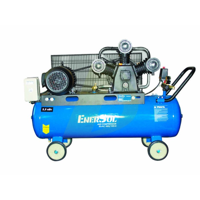 Поршневий компресор EnerSol ES-AC480-100-3PRO Поршневий компресор EnerSol ES-AC480-100-3PRO