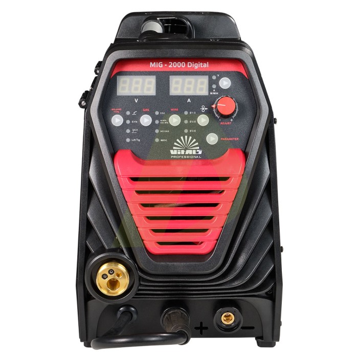 Зварювальний апарат VITALS Professional MIG 2000 Digital (116053) Зварювальний апарат VITALS Professional MIG 2000 Digital (116053)