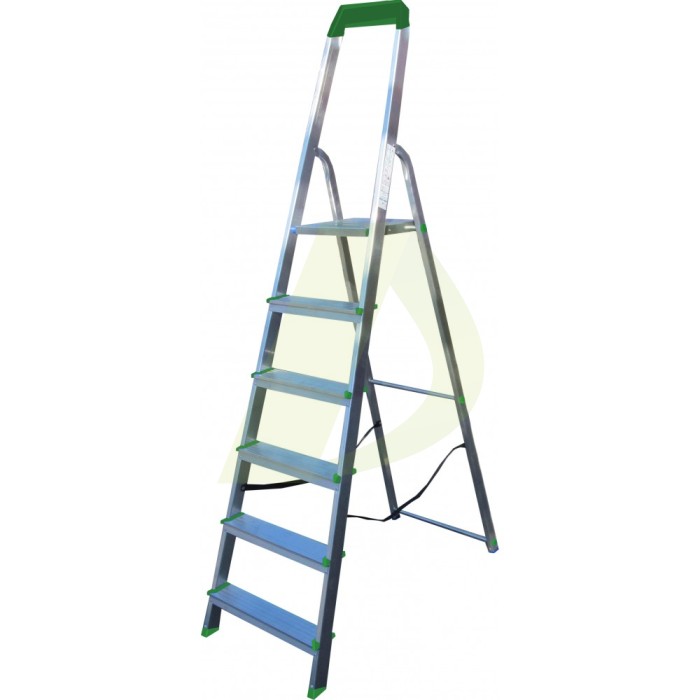 Стремянка односторонняя алюминиевая ELKOP ALW 506 P, 1 секция, 6 ступ., 1,9 м (38773) Стремянка односторонняя алюминиевая ELKOP ALW 506 P, 1 секция, 6 ступ., 1,9 м (38773)