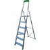 Стремянка односторонняя алюминиевая ELKOP ALW 506 P, 1 секция, 6 ступ., 1,9 м (38773)