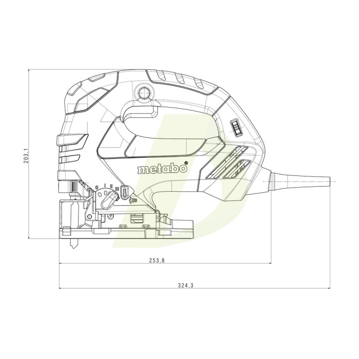 Электрический лобзик METABO STEB 140 (601402000) Электрический лобзик METABO STEB 140 (601402000)
