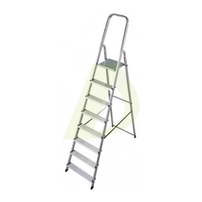 Стремянка односторонняя алюминиевая KRAUSE Corda, 1 секция, 8 ступ., 2,4 м (000767) Стремянка односторонняя алюминиевая KRAUSE Corda, 1 секция, 8 ступ., 2,4 м (000767)