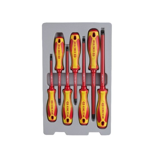 Набор отверток изолированных KING TONY 30617MR, 7 од.