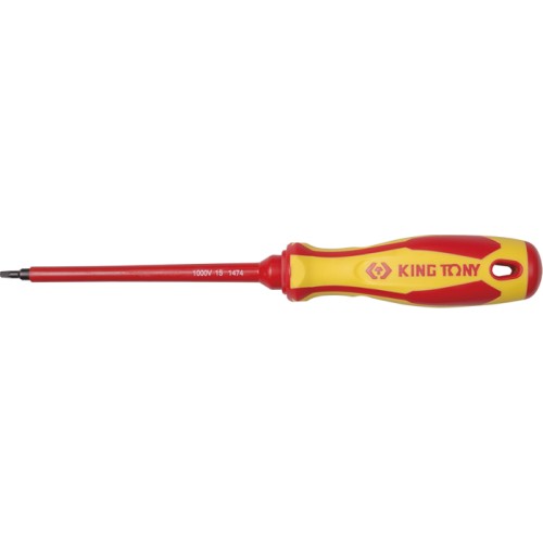 Викрутка подвійна KING TONY PLUS-MINUS 147E0204 VDE SL/PH2 (147E0204)