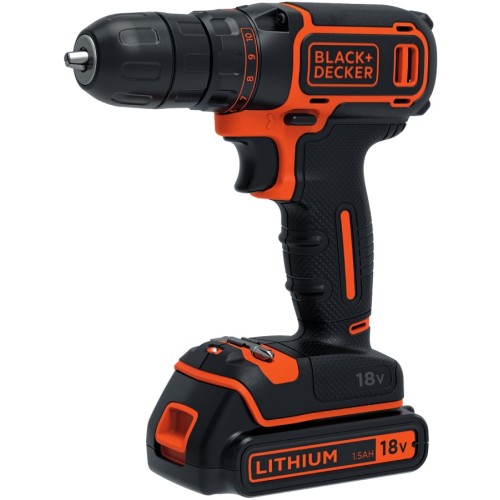 Шуруповерт BLACK+DECKER BDCDC18KB