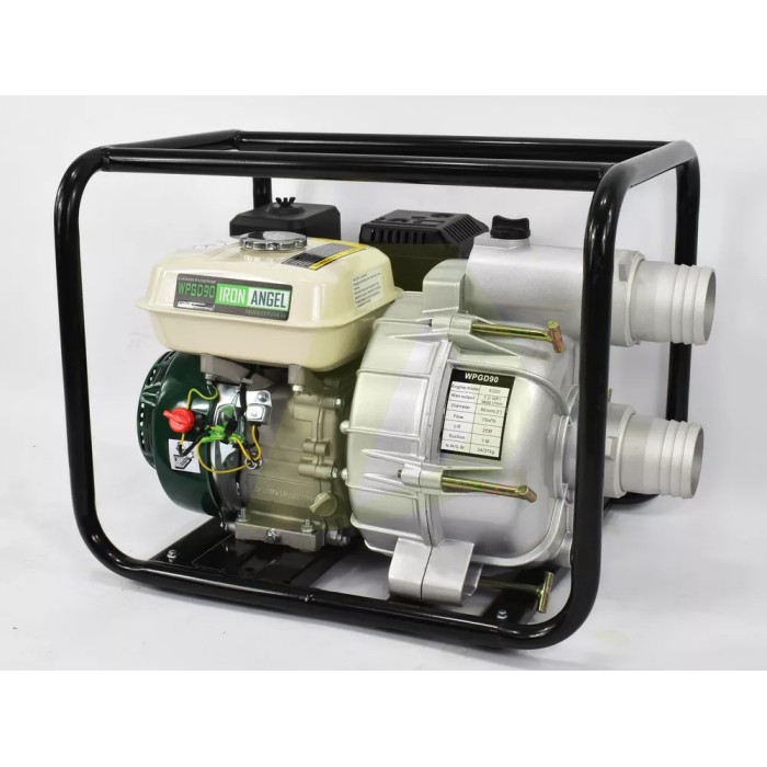 Бензиновая мотопомпа IRON ANGEL WPGD 90 Бензиновая мотопомпа IRON ANGEL WPGD 90