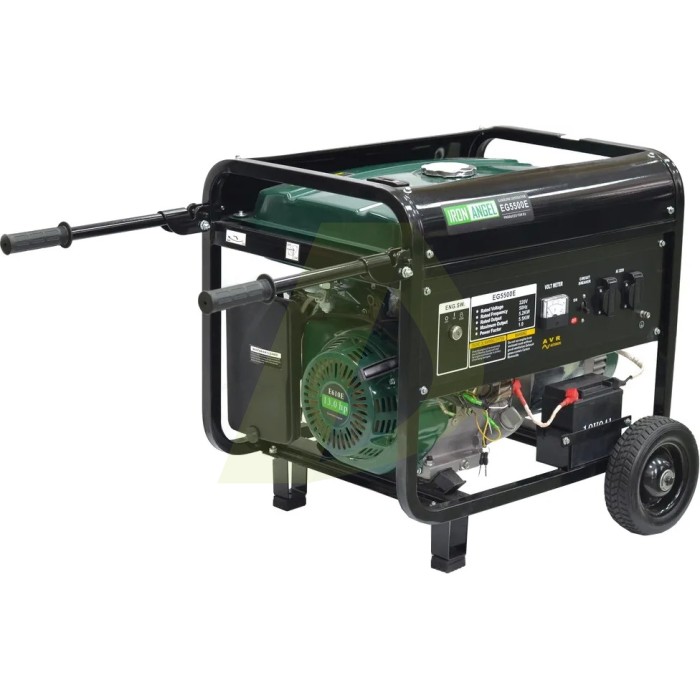 Генератор бензиновый IRON ANGEL EG 5500 E Генератор бензиновый IRON ANGEL EG 5500 E