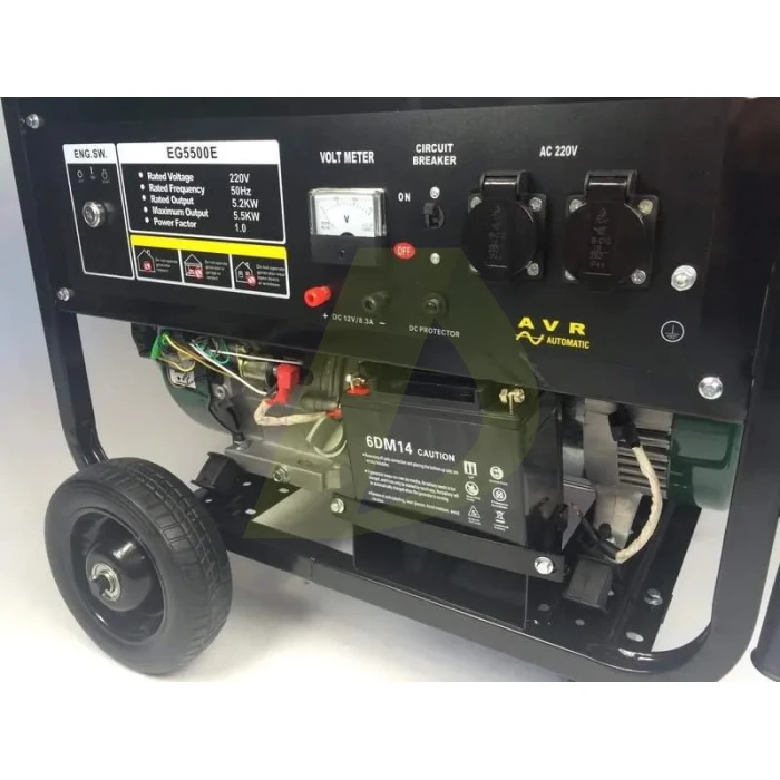 Генератор бензиновий IRON ANGEL EG 5500 E Генератор бензиновий IRON ANGEL EG 5500 E