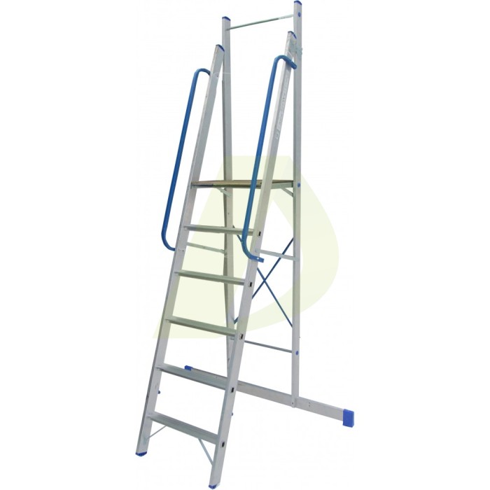 Стремянка-помост алюминиевая ELKOP TOR 706, 1 секция, 6 ступ., 2,4 м (36113) Стремянка-помост алюминиевая ELKOP TOR 706, 1 секция, 6 ступ., 2,4 м (36113)